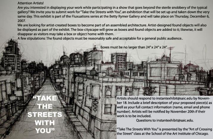 Call for art - flyer image